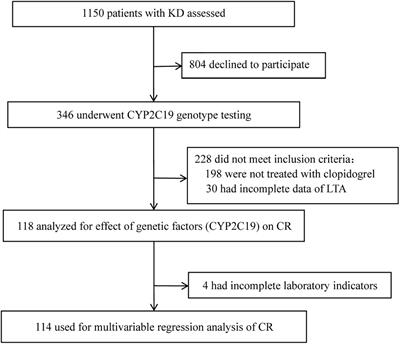 CYP2C19 polymorphisms and lipoproteins associated with clopidogrel resistance in children with Kawasaki disease in China: A prospective study